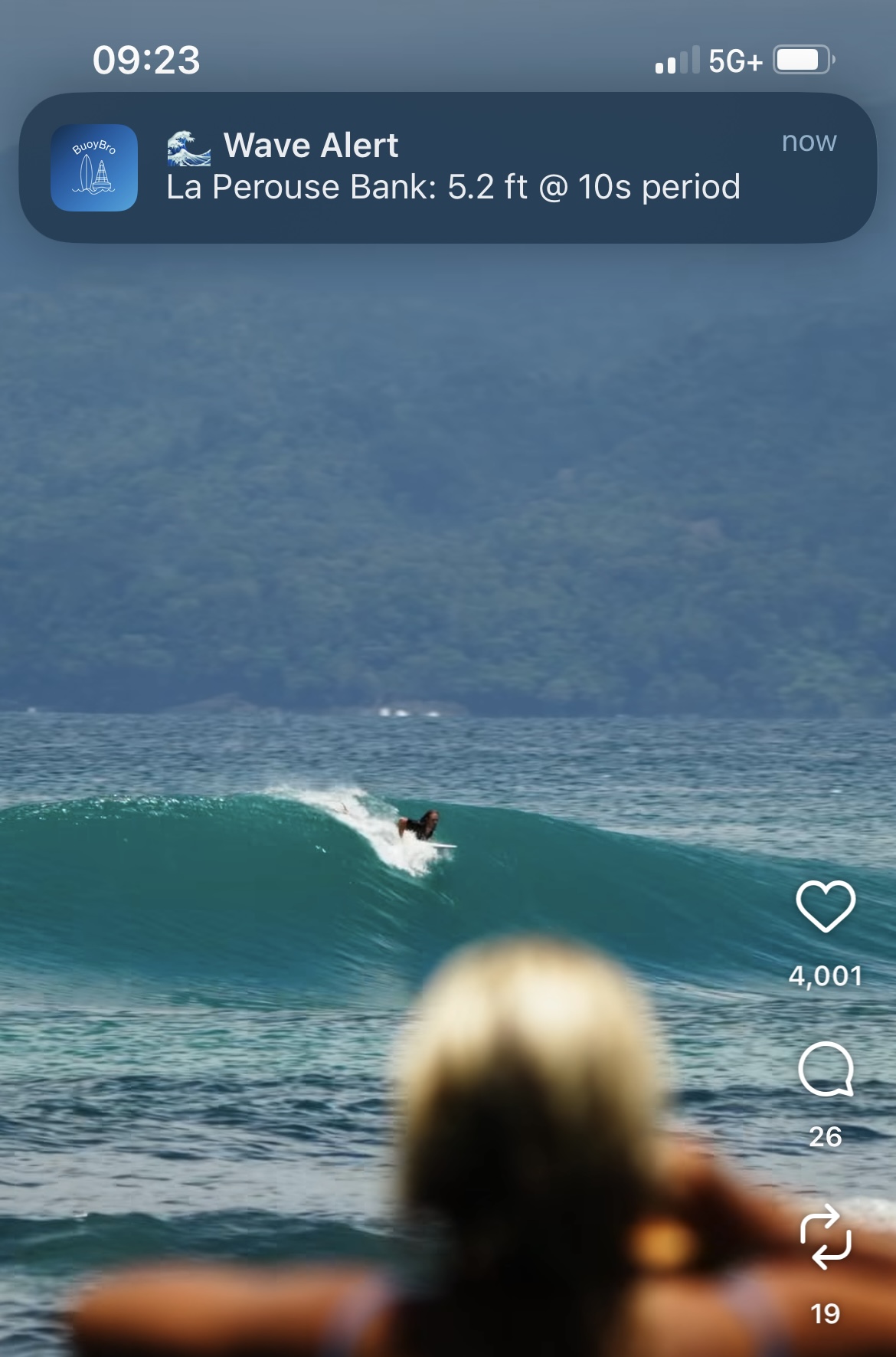 BuoyBro wave alert notification